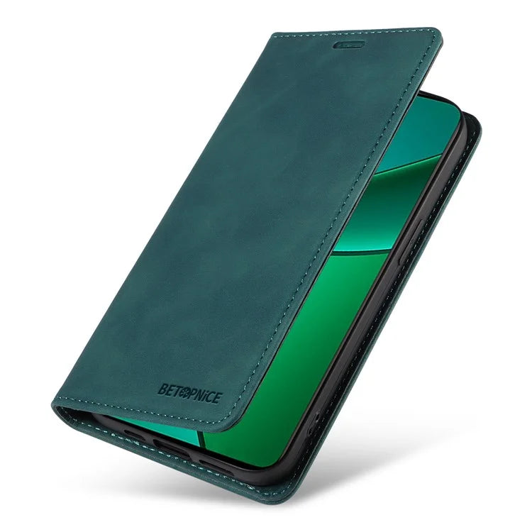 BETOPNICE 003 For Realme 12+ 5G / Narzo 70 Pro 5G Magnetic Case Card Slots RFID Blocking Phone Cover