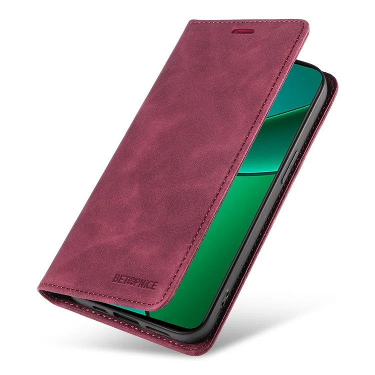 BETOPNICE 003 For Realme 12+ 5G / Narzo 70 Pro 5G Magnetic Case Card Slots RFID Blocking Phone Cover