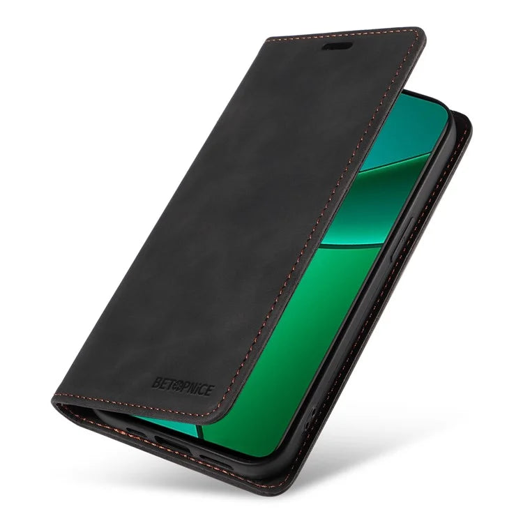 BETOPNICE 003 For Realme 12+ 5G / Narzo 70 Pro 5G Magnetic Case Card Slots RFID Blocking Phone Cover