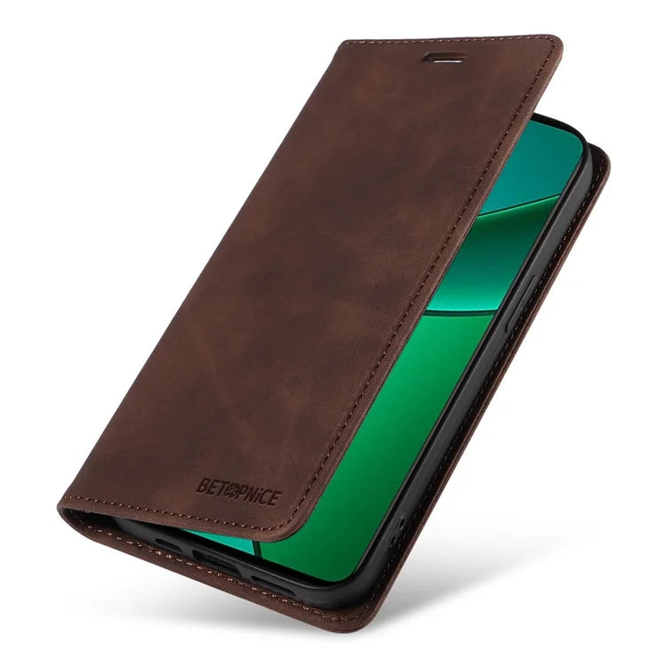 BETOPNICE 003 For Realme 12+ 5G / Narzo 70 Pro 5G Magnetic Case Card Slots RFID Blocking Phone Cover