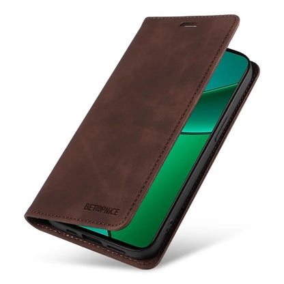 BETOPNICE 003 For Realme 12+ 5G / Narzo 70 Pro 5G Magnetic Case Card Slots RFID Blocking Phone Cover