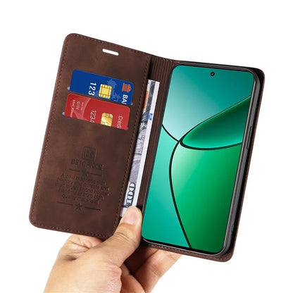 BETOPNICE 003 For Realme 12+ 5G / Narzo 70 Pro 5G Magnetic Case Card Slots RFID Blocking Phone Cover