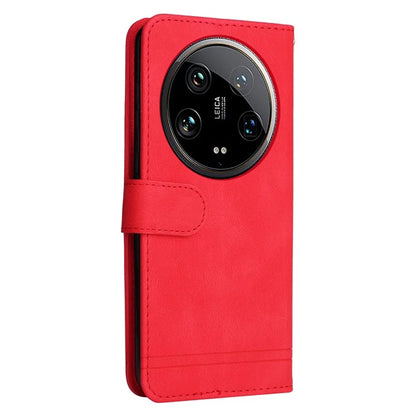 For Xiaomi 14 Ultra Phone Case Flip Leather+TPU Cover with Magnetic Clasp