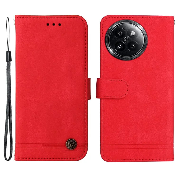 For Xiaomi Civi 4 Pro 5G / 14 Civi 5G Case Skin-Touch Leather Wallet Flip Phone Cover
