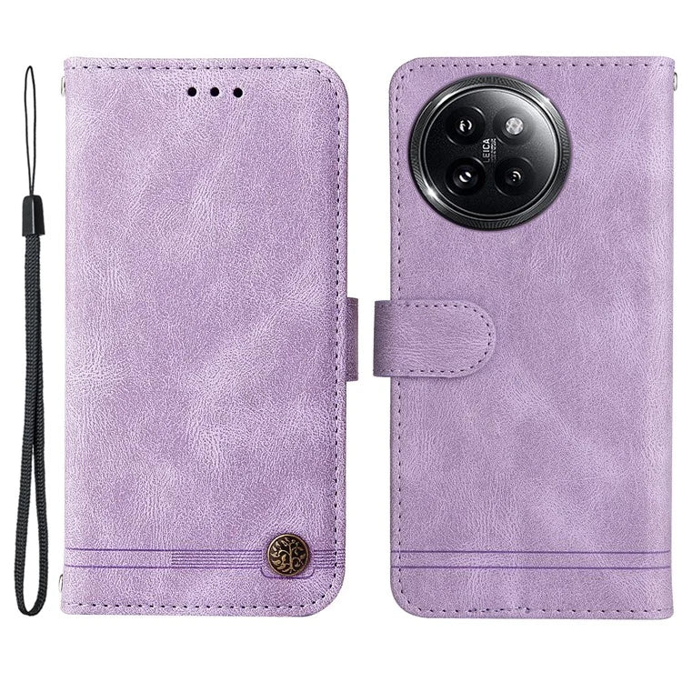 For Xiaomi Civi 4 Pro 5G / 14 Civi 5G Case Skin-Touch Leather Wallet Flip Phone Cover