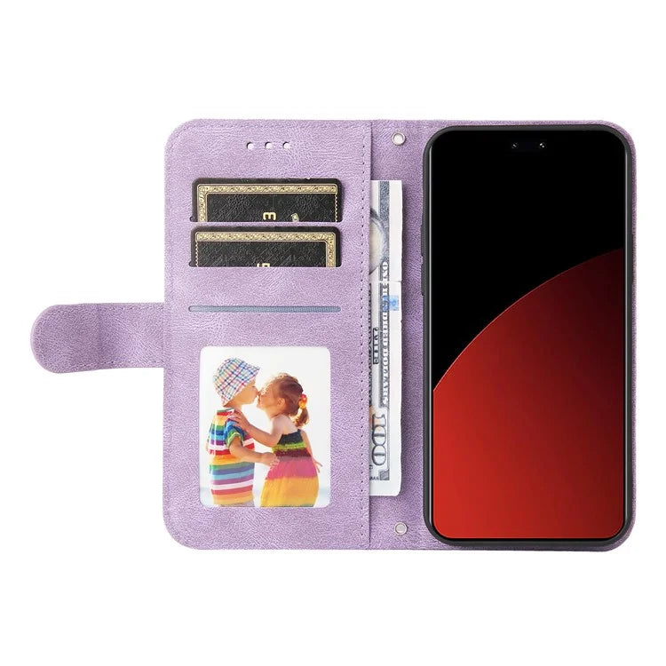 For Xiaomi Civi 4 Pro 5G / 14 Civi 5G Case Skin-Touch Leather Wallet Flip Phone Cover