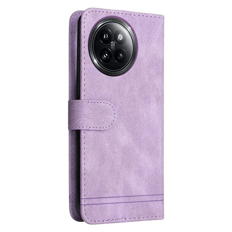 For Xiaomi Civi 4 Pro 5G / 14 Civi 5G Case Skin-Touch Leather Wallet Flip Phone Cover