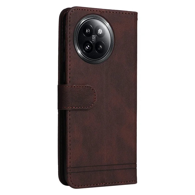 For Xiaomi Civi 4 Pro 5G / 14 Civi 5G Case Skin-Touch Leather Wallet Flip Phone Cover