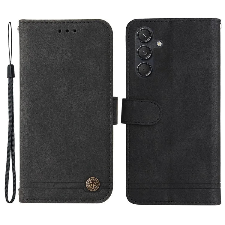 For Samsung Galaxy M55 5G / C55 5G / F55 5G Wallet Case PU Leather Shock Absorbing Phone Cover