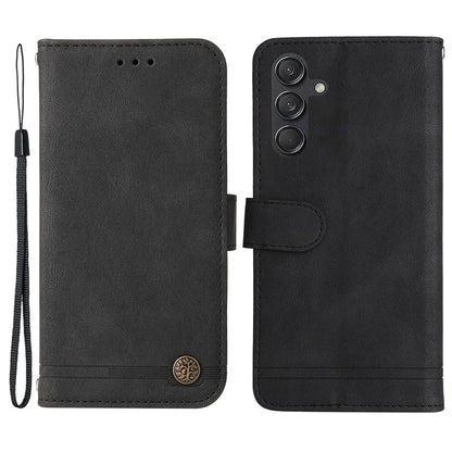 For Samsung Galaxy M55 5G / C55 5G / F55 5G Wallet Case PU Leather Shock Absorbing Phone Cover