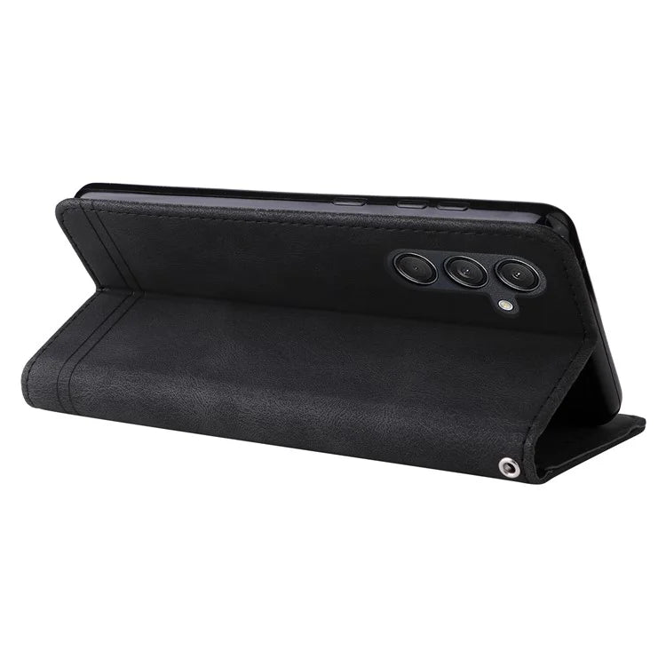 For Samsung Galaxy M55 5G / C55 5G / F55 5G Wallet Case PU Leather Shock Absorbing Phone Cover