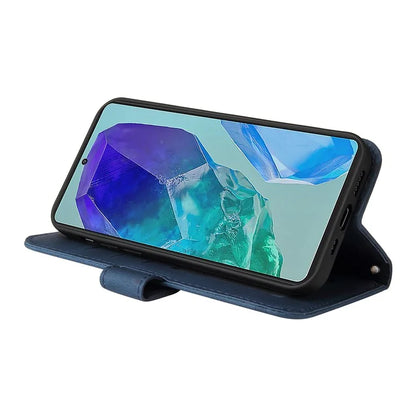 For Samsung Galaxy M55 5G / C55 5G / F55 5G Wallet Case PU Leather Shock Absorbing Phone Cover