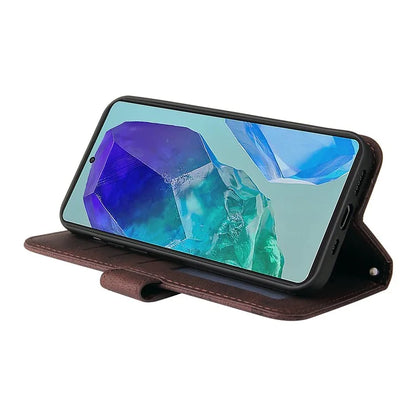 For Samsung Galaxy M55 5G / C55 5G / F55 5G Wallet Case PU Leather Shock Absorbing Phone Cover