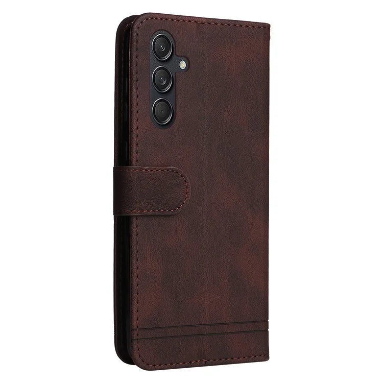 For Samsung Galaxy M55 5G / C55 5G / F55 5G Wallet Case PU Leather Shock Absorbing Phone Cover