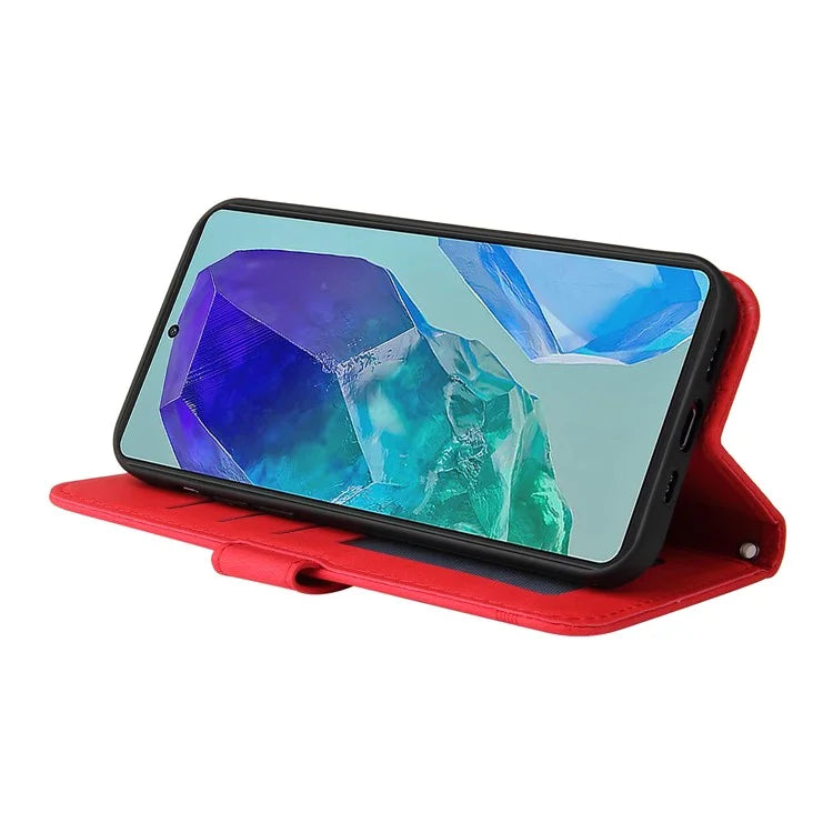 For Samsung Galaxy M55 5G / C55 5G / F55 5G Wallet Case PU Leather Shock Absorbing Phone Cover