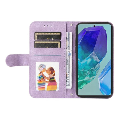 For Samsung Galaxy M55 5G / C55 5G / F55 5G Wallet Case PU Leather Shock Absorbing Phone Cover