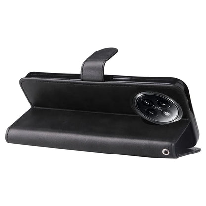 For Xiaomi Civi 4 Pro 5G / 14 Civi 5G Case Stand Calf Texture Anti-Dust Phone Cover with Zipper Pocket