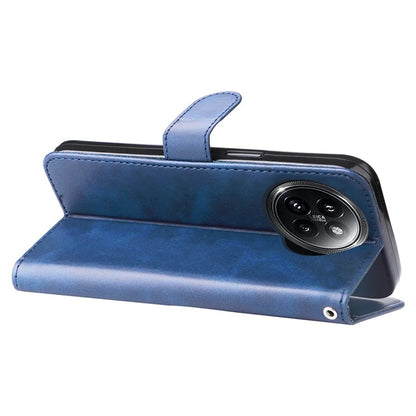 For Xiaomi Civi 4 Pro 5G / 14 Civi 5G Case Stand Calf Texture Anti-Dust Phone Cover with Zipper Pocket