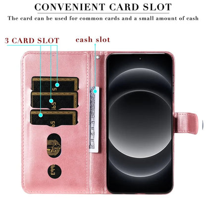 For Xiaomi 14 Ultra Case Calf Texture Zipper Wallet PU Leather Protective Phone Cover