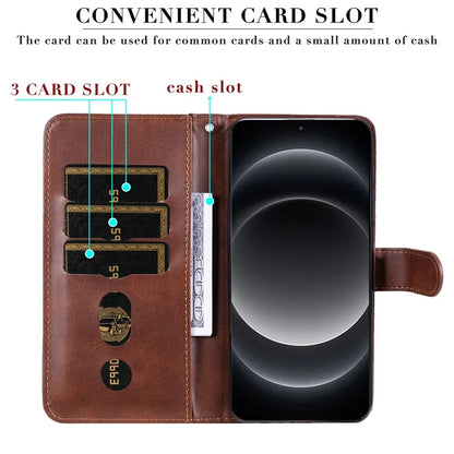 For Xiaomi 14 Ultra Case Calf Texture Zipper Wallet PU Leather Protective Phone Cover