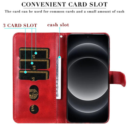 For Xiaomi 14 Ultra Case Calf Texture Zipper Wallet PU Leather Protective Phone Cover