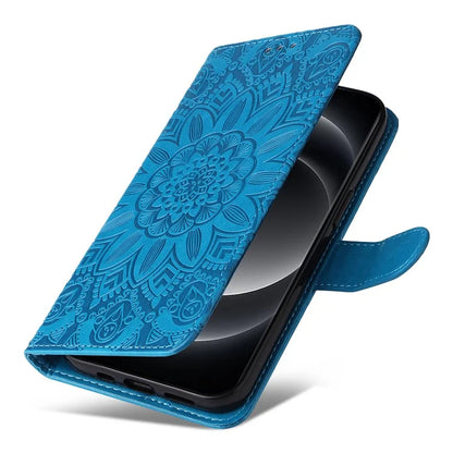 For Xiaomi 14 Ultra Case Imprinted PU Leather Stand Phone Cover with Wrist Strap
