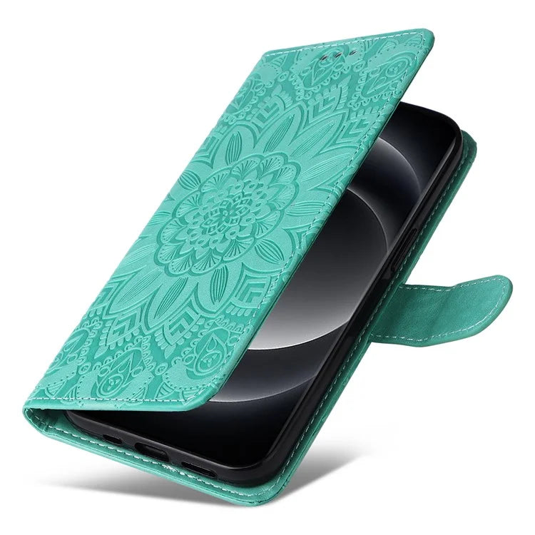 For Xiaomi 14 Ultra Case Imprinted PU Leather Stand Phone Cover with Wrist Strap