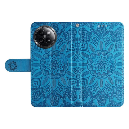 For Xiaomi Civi 4 Pro 5G / 14 Civi 5G Case Imprinted Sunflower Wallet Style Smart Phone Cover