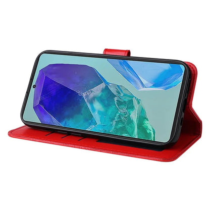 For Samsung Galaxy M55 5G / C55 5G / F55 5G Leather Case Wallet Stand Sunflower Phone Cover
