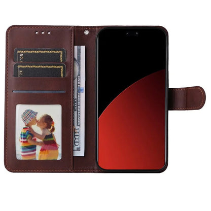 For Xiaomi Civi 4 Pro 5G / 14 Civi 5G Case 3 Slots Holder Leather Phone Wallet Cover with Hand Strap