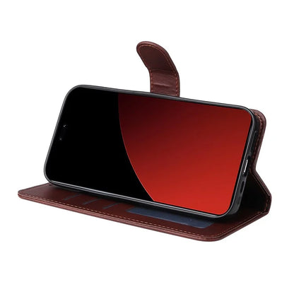 For Xiaomi Civi 4 Pro 5G / 14 Civi 5G Case 3 Slots Holder Leather Phone Wallet Cover with Hand Strap