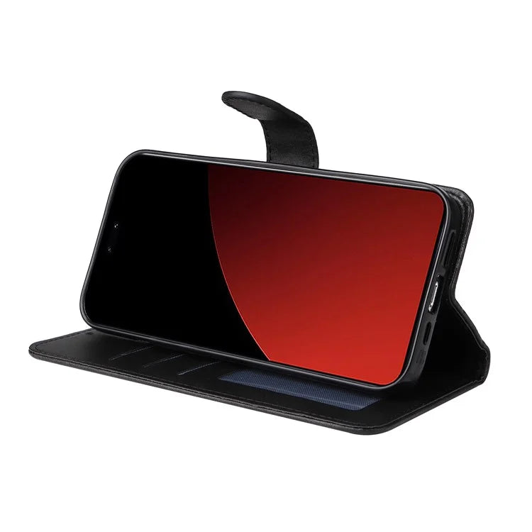 For Xiaomi Civi 4 Pro 5G / 14 Civi 5G Case 3 Slots Holder Leather Phone Wallet Cover with Hand Strap