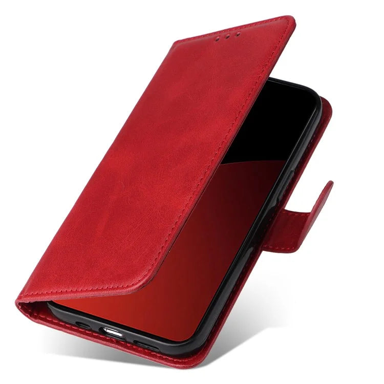 For Xiaomi Civi 4 Pro 5G / 14 Civi 5G Case 3 Slots Holder Leather Phone Wallet Cover with Hand Strap
