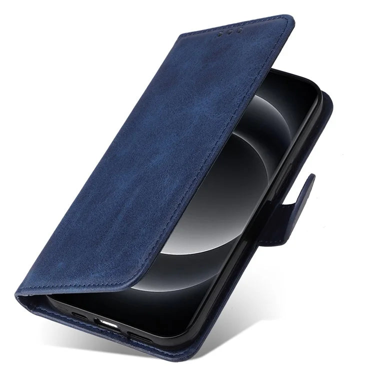 For Xiaomi 14 Ultra Case 3 Slots Holder Calf Texture Magnetic Clasp Phone Cover