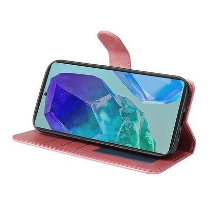 For Samsung Galaxy M55 5G / C55 5G / F55 5G Leather Case with 3 Card Slots Holder Mobile Phone Cover