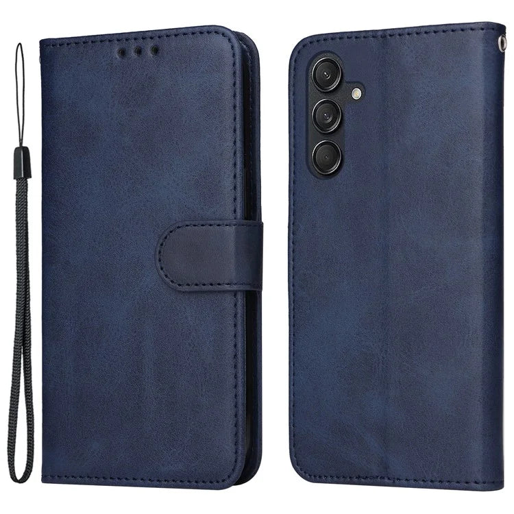 For Samsung Galaxy M55 5G / C55 5G / F55 5G Leather Case with 3 Card Slots Holder Mobile Phone Cover