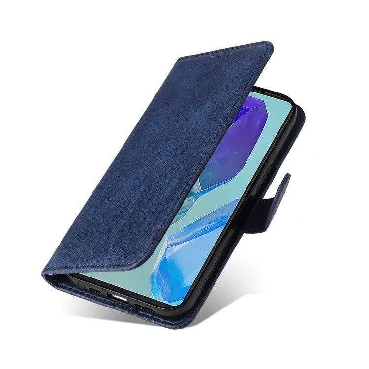 For Samsung Galaxy M55 5G / C55 5G / F55 5G Leather Case with 3 Card Slots Holder Mobile Phone Cover