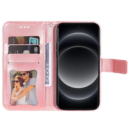For Xiaomi 14 Ultra Wallet Case Flower Imprinted Leather Phone Cover