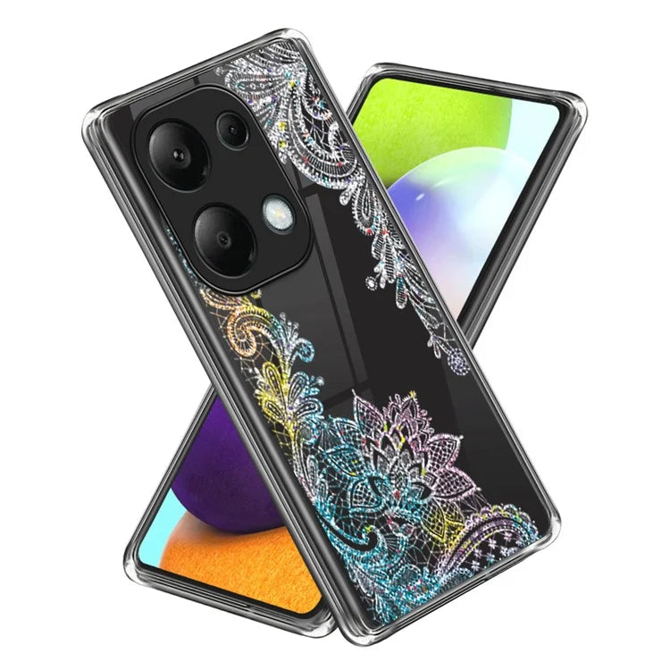 For Xiaomi Redmi Note 13 Pro 4G / Poco M6 Pro 4G Case Pattern Printed TPU Slim Phone Cover
