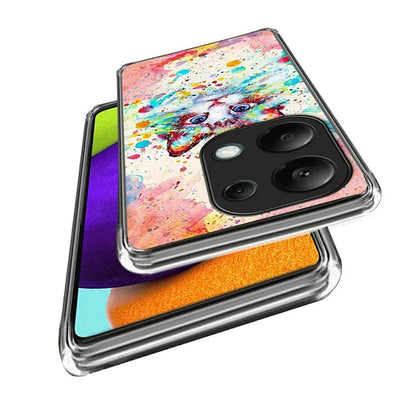 For Xiaomi Redmi Note 13 Pro 4G / Poco M6 Pro 4G Case Pattern Printed TPU Slim Phone Cover