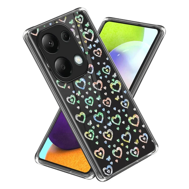 For Xiaomi Redmi Note 13 Pro 4G / Poco M6 Pro 4G Case Pattern Printed TPU Slim Phone Cover