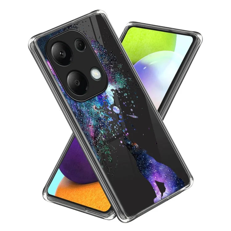 For Xiaomi Redmi Note 13 Pro 4G / Poco M6 Pro 4G Case Pattern Printed TPU Slim Phone Cover
