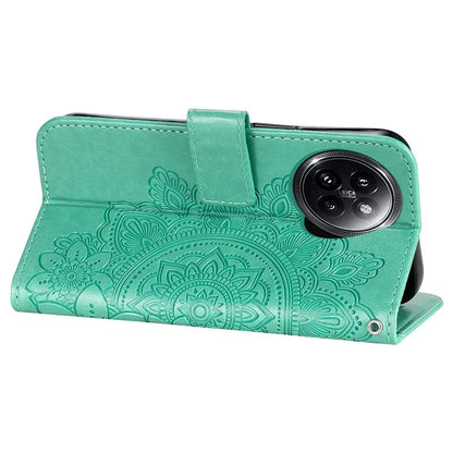 For Xiaomi Civi 4 Pro 5G / 14 Civi 5G Case Imprinted Flower Pattern Card Holder Phone Cover