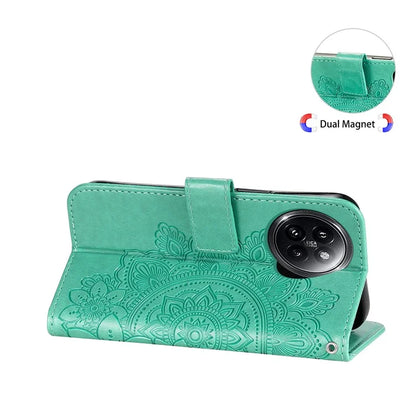 For Xiaomi Civi 4 Pro 5G / 14 Civi 5G Case Imprinted Flower Pattern Card Holder Phone Cover