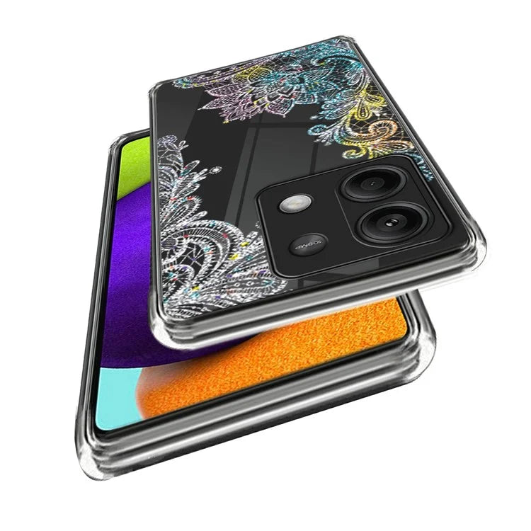 For Xiaomi Redmi Note 13 5G Case Pattern Printing Anti-scratch Phone TPU Cover