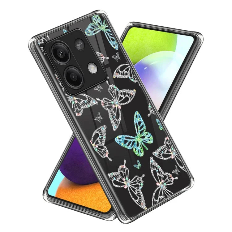 For Xiaomi Redmi Note 13 5G Case Pattern Printing Anti-scratch Phone TPU Cover