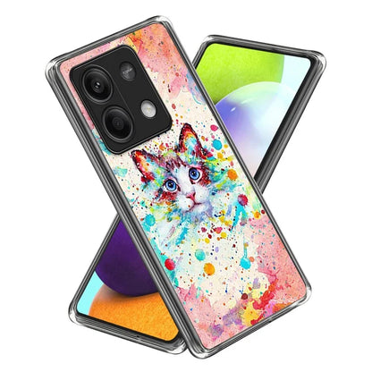 For Xiaomi Redmi Note 13 5G Case Pattern Printing Anti-scratch Phone TPU Cover