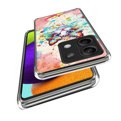 For Xiaomi Redmi Note 13 5G Case Pattern Printing Anti-scratch Phone TPU Cover