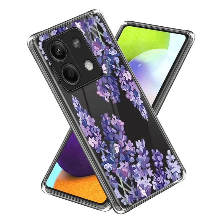 For Xiaomi Redmi Note 13 5G Case Pattern Printing Anti-scratch Phone TPU Cover