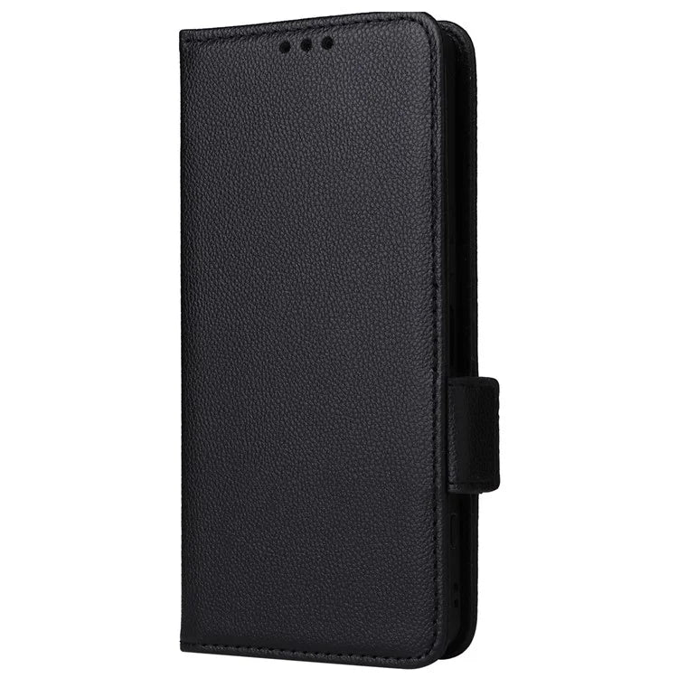 For Sony Xperia 1 VI Case with Hand Strap Litchi Texture Stand Phone Cover